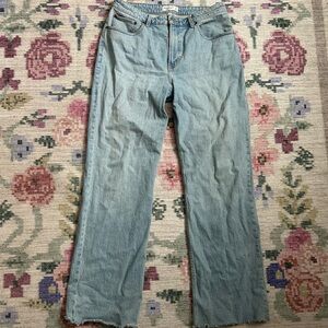 Abercrombie & Fitch Light Blue Straight Leg Jeans